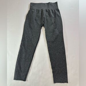 Kids Gray Textured Leggings